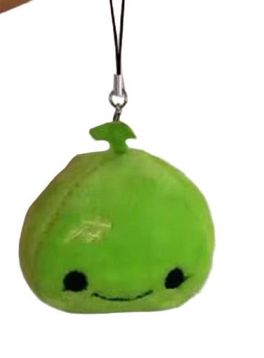 1PCS Fruit Plush Peach Toys Mini Cute Soft Stuffed Pear Toy Small Pendant Children Kids Playmate Valentine Gifts Unisex Hot 8CM