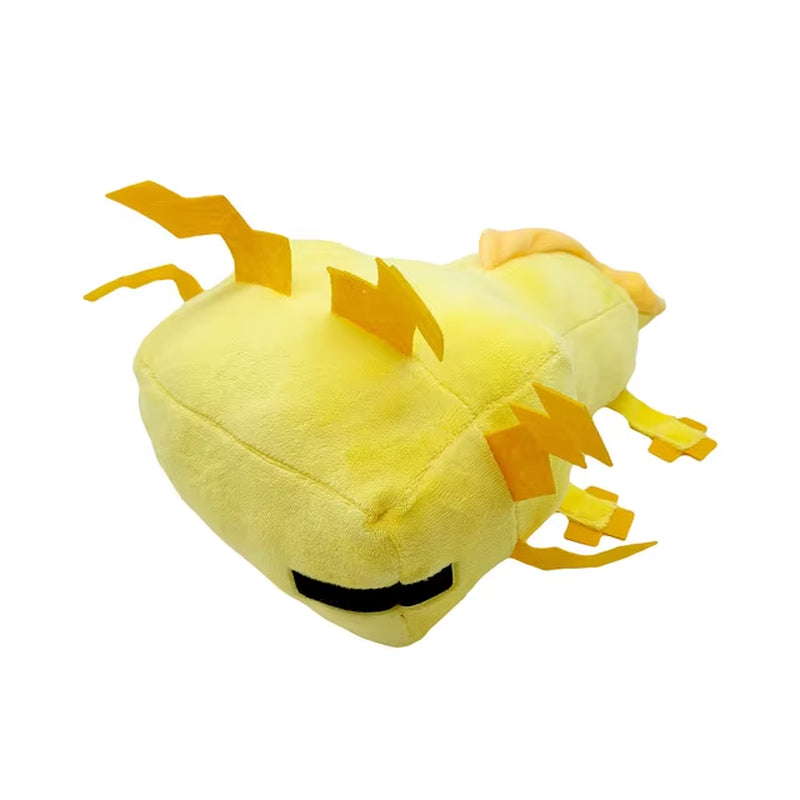 25Cm Cute Stand Axolotl Stuffed Animal Plush Toy Pink Axolotl Plushie Pillow Doll Kids Birthday Gift Home Decoration