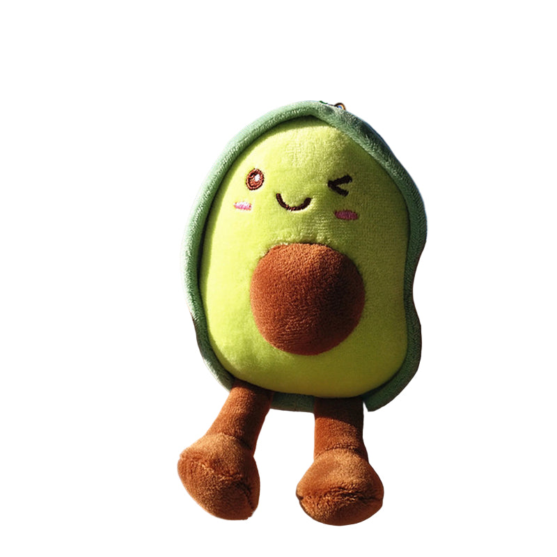 Avocado Plush Toy Key Chain