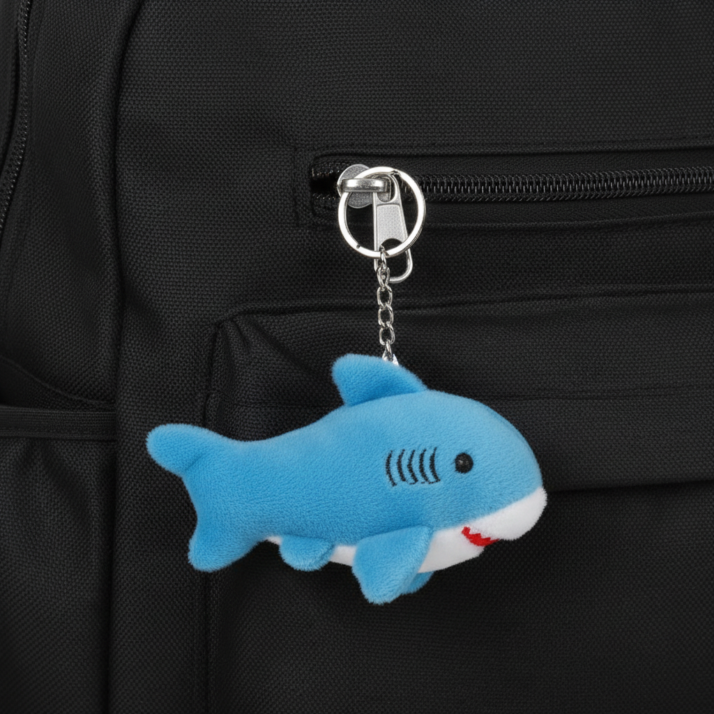 Shark Plushie Keychain